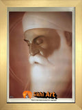 Guru Nanak Dev Ji Meditation Picture In Size - 18 X 14 - sikhiart