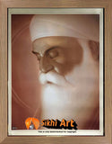 Guru Nanak Dev Ji Meditation Picture In Size - 18 X 14 - sikhiart