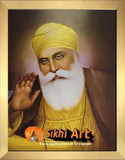 Guru Nanak Dev Ji Orginal Print Frame In Size - 12 X 9 - sikhiart
