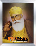 Guru Nanak Dev Ji Orginal Print Frame In Size - 12 X 9 - sikhiart