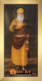 Guru Nanak Dev Ji Original Full Length Picture In Size - 28 X 13 - sikhiart