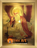 Guru Nanak Dev Ji Sikh Picture In Size - 16 X 12