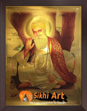 Guru Nanak Dev Ji Sikh Picture In Size - 16 X 12