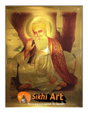 Guru Nanak Dev Ji Sikh Picture In Size - 16 X 12