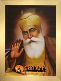 Guru Nanak Dev Ji Original Print 3 In Size - 23 X 18 - sikhiart