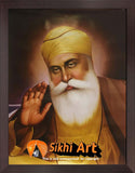 Guru Nanak Dev Ji Original Print 3 In Size - 23 X 18 - sikhiart