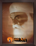 Guru Nanak Dev Ji Original Print In Size - 23 X 18 - sikhiart