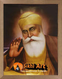 Guru Nanak Dev Ji Original Print 3 In Size - 23 X 18 - sikhiart