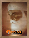 Guru Nanak Dev Ji Original Print In Size - 23 X 18 - sikhiart