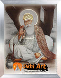 Guru Nanak Dev Ji Original Print Photo Picture Framed - 23 X 18 - sikhiart