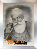 Guru Nanak Dev Ji Orignal Picture In Size - 16 X 12 - sikhiart