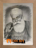 Guru Nanak Dev Ji Orignal Picture In Size - 16 X 12 - sikhiart