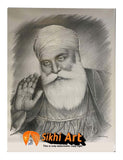 Guru Nanak Dev Ji Orignal Picture In Size - 16 X 12 - sikhiart