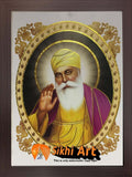 Guru Nanak Dev Ji Orignal Print Frame Founder Of Sikhism In Size - 12 X 9 - sikhiart
