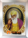 Guru Nanak Dev Ji Orignal Print Frame Founder Of Sikhism In Size - 12 X 9 - sikhiart