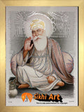 Guru Nanak Dev Ji Picture Frame 2 In Size - 12 X 10 - sikhiart