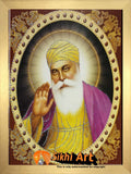 Guru Nanak Dev Ji Picture Frame In Size - 12 X 10 - sikhiart