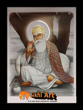 Guru Nanak Dev Ji Sikh Guru In Size - 16 X 12 - sikhiart