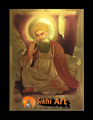 Guru Nanak Dev Ji Sikh Picture In Size - 12 X 8
