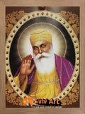 Guru Nanak Dev Ji Sikhism Picture Frame In Size - 12 X 9