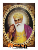 Guru Nanak Dev Ji Sikhism Picture Frame In Size - 12 X 9