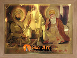 Guru Nanak Devi Ji And Guru Gobind Singh Ji Photo Picture Framed - 22 X 16