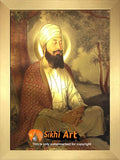 Guru Tegh Bahadur Ji 9th Sikh Guru In Size - 16 X 12 - sikhiart