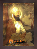 Guru Tegh Bahadur Ji 9th Sikh Guru In Size - 16 X 12 - sikhiart