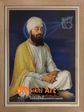 Guru Tegh Bahadur Ji Sikh Guru In Size - 20 X 14 - sikhiart