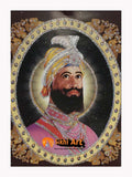 Guru Gobind Singh Ji Small Picture Frame Photo with frame 2 in Size - 7 x 5