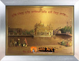 Harmandir Sahib Golden Temple Amritsar Punjab India In Size - 12 X 8 - sikhiart