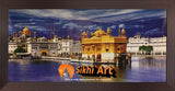 Harmandir Sahib Golden Temple Amritsar Punjab India In Size - 28 X 13 - sikhiart