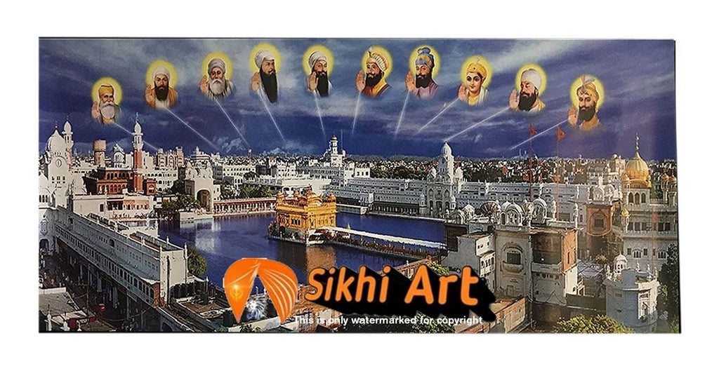 Sikhs at The Harmandir Sahib (The Golden Temple), Amritsar, Punjab, India, Asia stock photo