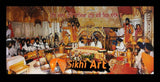 Harmandir Sahib Golden Temple Amritsar Punjab Inside Darbar Sahib In Size - 40 X 20 - sikhiart