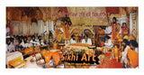 Harmandir Sahib Golden Temple Amritsar Punjab Inside Darbar Sahib In Size - 40 X 20 - sikhiart
