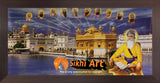 Harmandir Sahib Golden Temple Amritsar Punjab India Photo Picture Framed - 28 X 13 - sikhiart