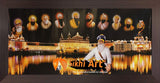 Harmandir Sahib Golden Temple Amritsar Punjab Darbar Sahib With Ten Sikh Gurus Photo Picture Framed - 40 X 20 - sikhiart