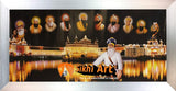 Harmandir Sahib Golden Temple Amritsar Punjab Darbar Sahib With Ten Sikh Gurus Photo Picture Framed - 40 X 20 - sikhiart