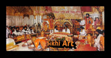Inside Harmandir Sahib Golden Temple Amritsar Punjab India In Size - 28 X 13 - sikhiart