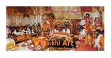 Inside Harmandir Sahib Golden Temple Amritsar Punjab India In Size - 28 X 13 - sikhiart