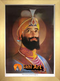 Large Guru Gobind Singh Ji Picture Frame In Size - 40 X 28