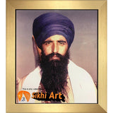 Martyr Sant Jarnail Singh Bhindranwale Picture Frame 16 X 12 - sikhiart