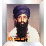 Martyr Sant Jarnail Singh Bhindranwale Picture Frame 36 X 24 - sikhiart