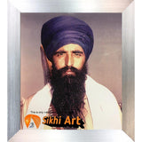 Martyr Sant Jarnail Singh Bhindranwale Picture Frame 24 X 20 - sikhiart