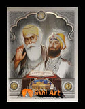 Original Guru Gobind Singh Ji Picture In Size - 16 X 12