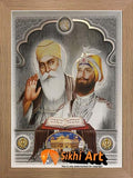 Original Guru Gobind Singh Ji Picture In Size - 16 X 12