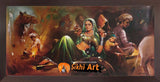 Punjab Art In Punjab Village India In Size - 40 X 20 - sikhiart