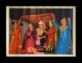 Punjab Scene Of Punjabi Women In Village In Size - 18 X 14 - sikhiart