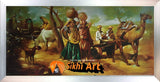 Punjab Traditional Village In India In Size - 40 X 20 - sikhiart
