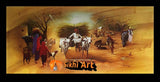 Punjab Village In India In Size - 40 X 20 - sikhiart